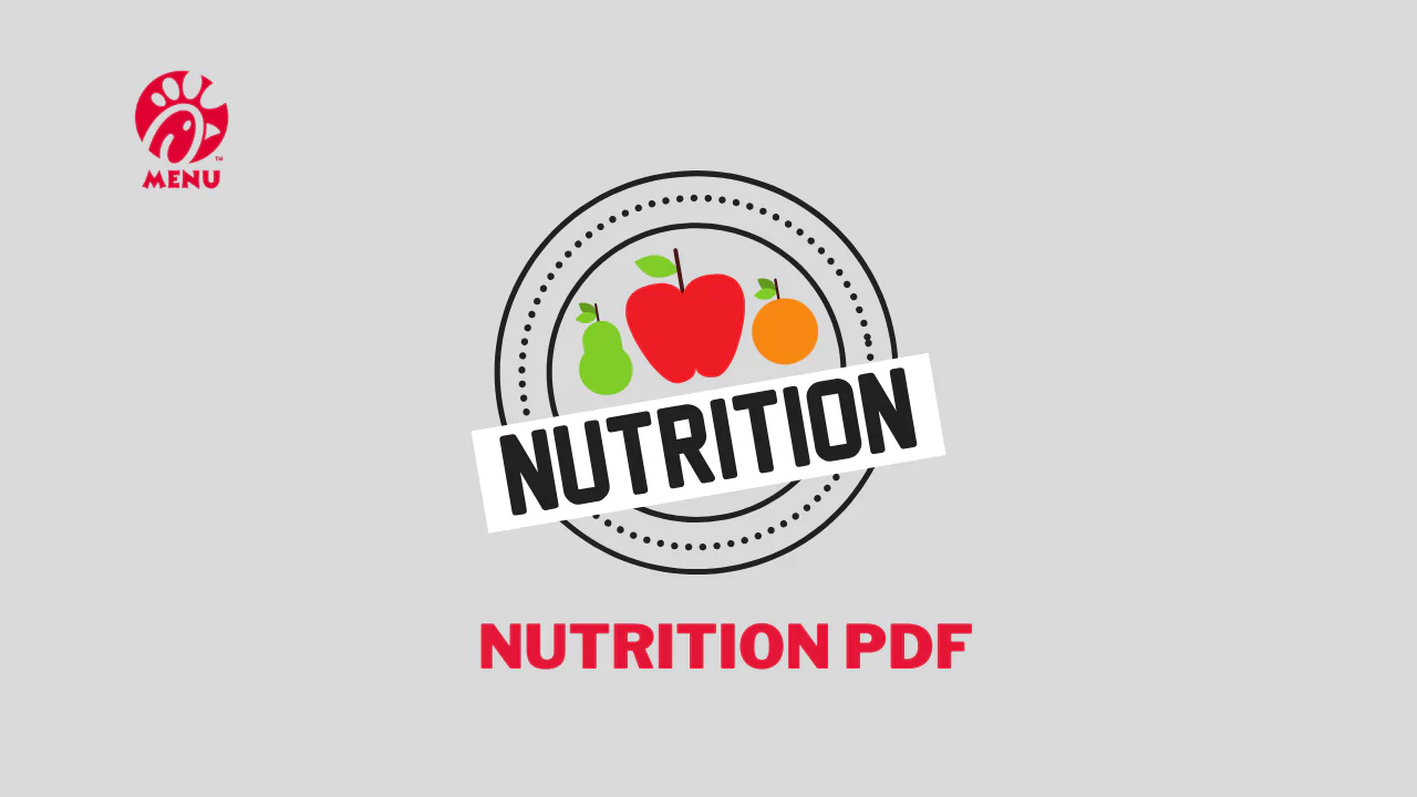 Chick-fil-A Nutrition PDF